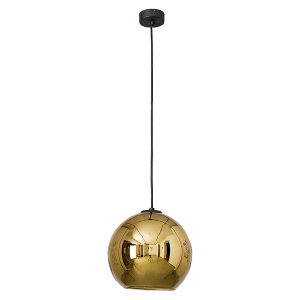 Lampa wisząca Polaris Gold stalowa złota 147807 Lampa wisząca Polaris Gold stalowa złota 147807
