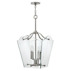 Lampa wisząca polerowany antyczny nikiel Wingate 4xE14x60W Hinkley 854713 Lampa wisząca polerowany antyczny nikiel Wingate 4xE14x60W Hinkley 854713