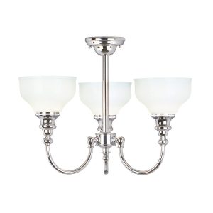 Lampa wisząca polerowany chrom Cheadle 3xG9x3W wym: 41x45x45 cm Elstead 853947 Lampa wisząca polerowany chrom Cheadle 3xG9x3W wym: 41x45x45 cm Elstead 853947