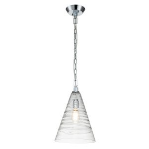 Lampa wisząca polerowany chrom Elmore 1xE27x60W Quintiesse 849425 Lampa wisząca polerowany chrom Elmore 1xE27x60W Quintiesse 849425