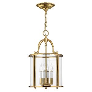 Lampa wisząca polerowany mosiądz Gentry 4xE14x60W wym: 49x30x30 cm Hinkley 852302 Lampa wisząca polerowany mosiądz Gentry 4xE14x60W wym: 49x30x30 cm Hinkley 852302