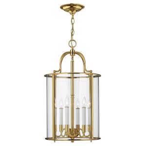Lampa wisząca polerowany mosiądz Gentry 6xE14x60W wym: 64x35x35 cm Hinkley 852256 Lampa wisząca polerowany mosiądz Gentry 6xE14x60W wym: 64x35x35 cm Hinkley 852256