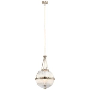 Lampa wisząca polerowany nikiel Aster 3xE14x60W Kichler 849430 Lampa wisząca polerowany nikiel Aster 3xE14x60W Kichler 849430