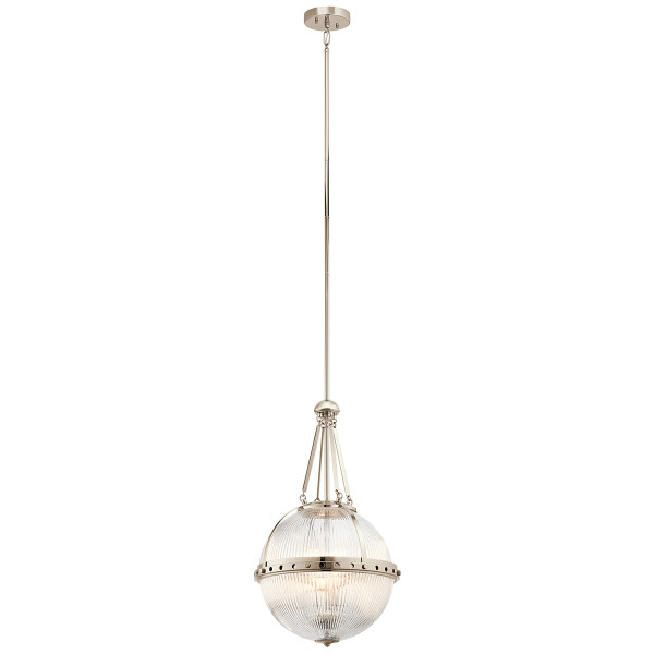 Lampa wisząca polerowany nikiel Aster 3xE14x60W Kichler 849430