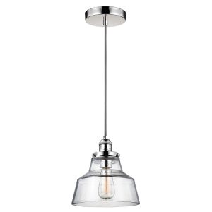 Lampa wisząca polerowany nikiel Baskin 1xE27x60W Feiss 850350 Lampa wisząca polerowany nikiel Baskin 1xE27x60W Feiss 850350
