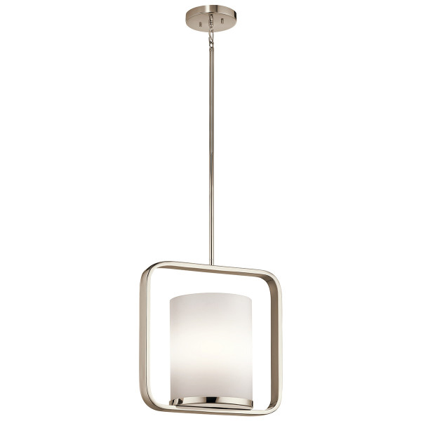 Lampa wisząca polerowany nikiel City Loft 1xE27x60W Kichler 850313