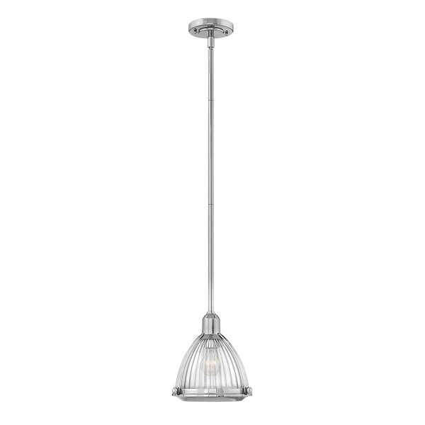 Lampa wisząca polerowany nikiel Elroy 1xE27x60W Quintiesse 850472