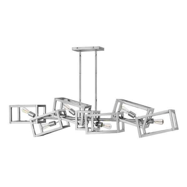 Lampa wisząca polerowany nikiel Ensemble 6xE27x60W Quintiesse 847337