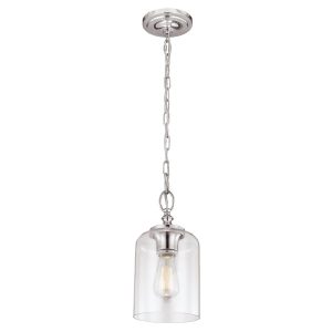 Lampa wisząca polerowany nikiel Hounslow 1xE27x60W Feiss 849227 Lampa wisząca polerowany nikiel Hounslow 1xE27x60W Feiss 849227