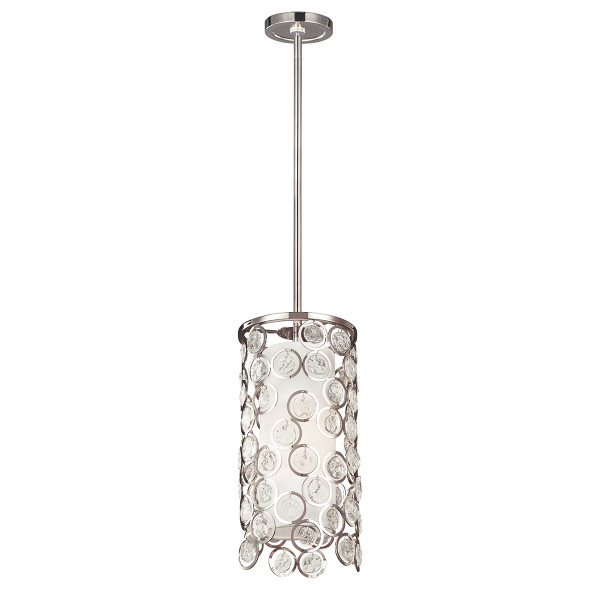 Lampa wisząca polerowany nikiel Lexi 1xE27x60W Feiss 849392
