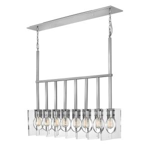 Lampa wisząca polerowany nikiel Ludlow 8xE27x60W Quintiesse 849290 Lampa wisząca polerowany nikiel Ludlow 8xE27x60W Quintiesse 849290