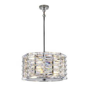 Lampa wisząca polerowany nikiel Shoal 4xE27x60W Elstead 847339 Lampa wisząca polerowany nikiel Shoal 4xE27x60W Elstead 847339