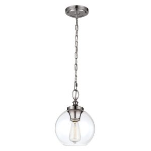 Lampa wisząca polerowany nikiel Tabby 1xE27x60W Feiss 850273 Lampa wisząca polerowany nikiel Tabby 1xE27x60W Feiss 850273