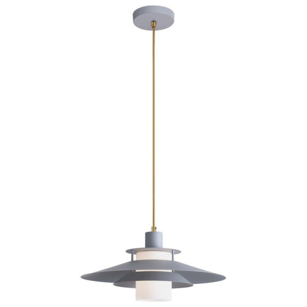 Lampa wisząca popielato-biała Cameron 1xE27x40W wym: 170x40x40 cm Rabalux 952560