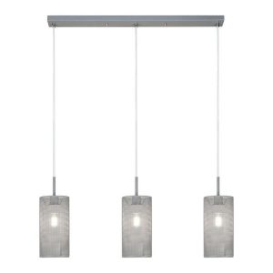 Lampa wisząca popielaty Callia 3xE14x25W wym: 150x64x10 cm Rabalux 952592 Lampa wisząca popielaty Callia 3xE14x25W wym: 150x64x10 cm Rabalux 952592