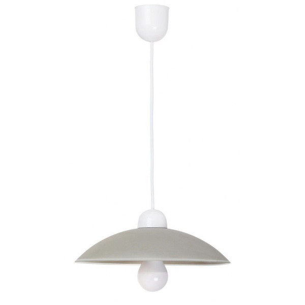 Lampa wisząca popielaty Cupola 1xE27x60W wym: 90x32,5x32,5 cm Rabalux 952572