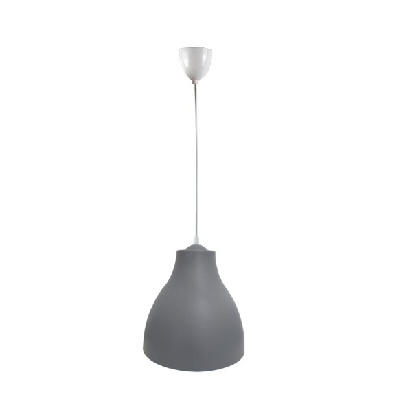 Lampa wisząca popielaty Morris 1xE27x40W wym: 41x27,5x27,5 cm Rabalux 851382