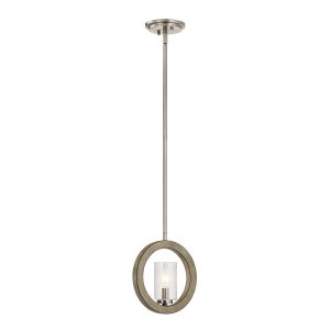 Lampa wisząca postarzana antyczna szarość Grand Bank 1xE14x40W Kichler 850378 Lampa wisząca postarzana antyczna szarość Grand Bank 1xE14x40W Kichler 850378