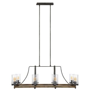 Lampa wisząca postarzane drewno Angelo 8xE27x60W Quintiesse 849769 Lampa wisząca postarzane drewno Angelo 8xE27x60W Quintiesse 849769