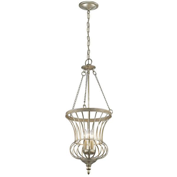 Lampa wisząca postarzane jasne złoto Calla 3xE14x60W Kichler 849706