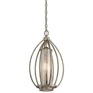 Lampa wisząca postarzane jasne złoto Rosalie 1xE27x60W Kichler 849333 Lampa wisząca postarzane jasne złoto Rosalie 1xE27x60W Kichler 849333