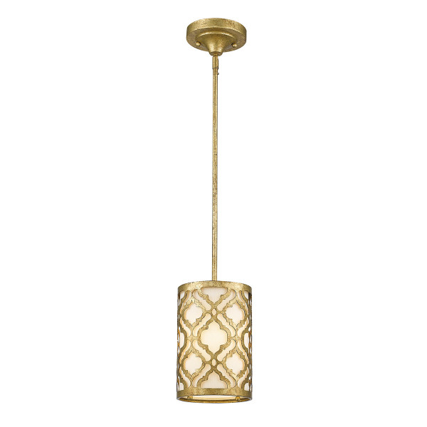 Lampa wisząca postarzane złoto Arabella 1xE27x60W Gilded Nola 849162
