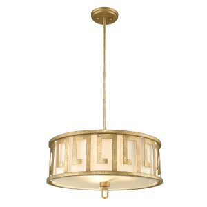 Lampa wisząca postarzane złoto Lemuria 3xE27x60W Gilded Nola 849223