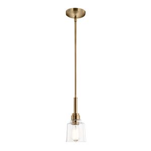 Lampa wisząca postarzany mosiądz Aivian 1xE27x60W Kichler 849198