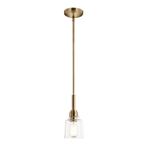 Lampa wisząca postarzany mosiądz Aivian 1xE27x60W Kichler 849198
