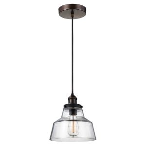 Lampa wisząca postarzany mosiądz Baskin 1xE27x60W Feiss 850426 Lampa wisząca postarzany mosiądz Baskin 1xE27x60W Feiss 850426