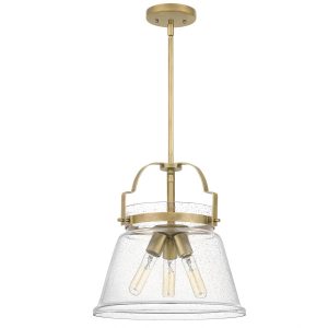 Lampa wisząca postarzany mosiądz Wimberley 3xE27x60W Quintiesse 849514 Lampa wisząca postarzany mosiądz Wimberley 3xE27x60W Quintiesse 849514