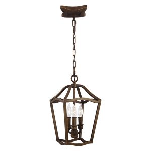 Lampa wisząca postarzany mosiądz Yarmouth 3xE14x60W Feiss 849422 Lampa wisząca postarzany mosiądz Yarmouth 3xE14x60W Feiss 849422