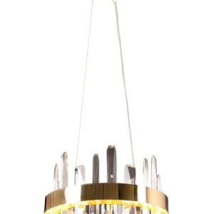Lampa wisząca PRINCE złota LED 21W biały ciepły 1260lm IP20 Maxlight 1019232 Lampa wisząca PRINCE złota LED 21W biały ciepły 1260lm IP20 Maxlight 1019232