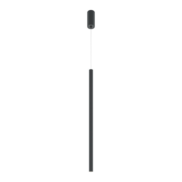 Lampa wisząca PRO EXTRA długa tuba czarna LED 6W 4000K 500lm IP20 Maytoni 1019452
