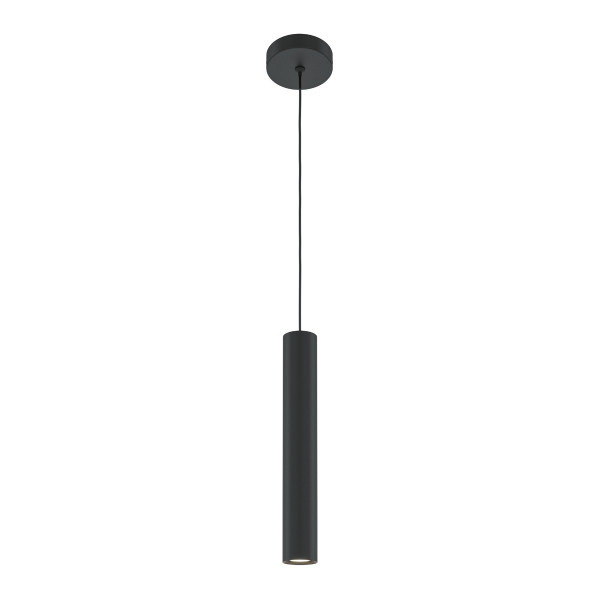 Lampa wisząca PRO FOCUS krótka tuba czarna 1xGU10x6W IP20 Maytoni 989394