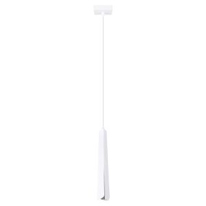 Lampa wisząca Prysm stalowa biała 328952