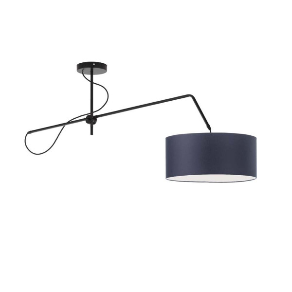 Lampa wisząca przysufitowa RIO Czarny - Granatowy 858068