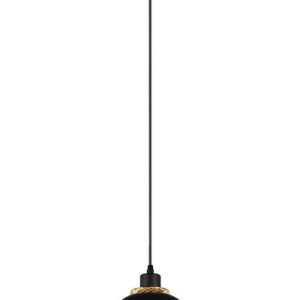 Lampa wisząca PUNCH czarno-złota 1xE27x40W wym:150x18x18cm IP20 RL 990279 Lampa wisząca PUNCH czarno-złota 1xE27x40W wym:150x18x18cm IP20 RL 990279