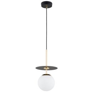 Lampa wisząca QEENCY biała kula czarna 1xE14x10W wym:80x20x20cm IP20 Alfa 1018910 Lampa wisząca QEENCY biała kula czarna 1xE14x10W wym:80x20x20cm IP20 Alfa 1018910