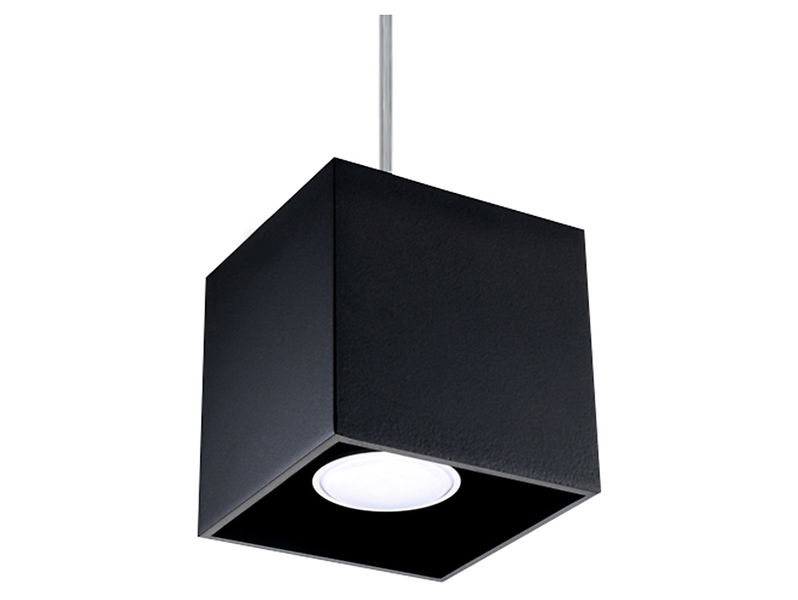 Lampa wisząca Quad aluminiowa czarna 52360