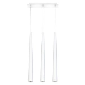 Lampa wisząca Quebeck White 3-punktowa aluminiowa biała 14053 Lampa wisząca Quebeck White 3-punktowa aluminiowa biała 14053
