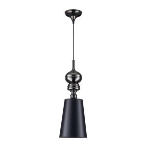 Lampa wisząca QUEEN-1 czarna 18 cm 749443 Lampa wisząca QUEEN-1 czarna 18 cm 749443