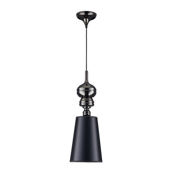 Lampa wisząca QUEEN-1 czarna 18 cm 749443