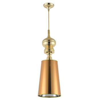 LAMPA WISZĄCA QUEEN 25cm elegancka ZŁOTA glamour 217490