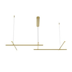 Lampa wisząca Radiance złota LED 1x50W Ciepła biel 2150lm Maytoni 852564 Lampa wisząca Radiance złota LED 1x50W Ciepła biel 2150lm Maytoni 852564