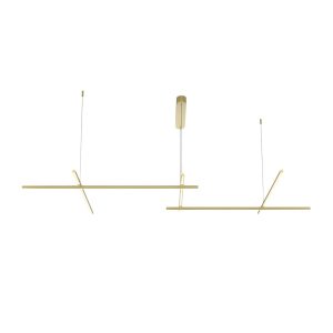 Lampa wisząca Radiance złota LED 1x80W Ciepła biel 1900lm Maytoni 852595 Lampa wisząca Radiance złota LED 1x80W Ciepła biel 1900lm Maytoni 852595
