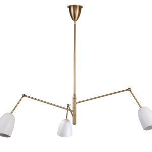 Lampa wisząca RAGNO biała 150 cm 749231 Lampa wisząca RAGNO biała 150 cm 749231