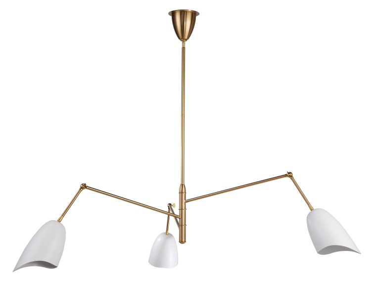 Lampa wisząca RAGNO biała 150 cm 749231