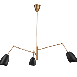 Lampa wisząca RAGNO czarna 150 cm 1066001 Lampa wisząca RAGNO czarna 150 cm 1066001