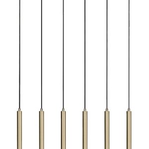 Lampa wisząca RAMIRA złoto-przezroczysty 6xG9x5W IP20 Rabalux 989845 Lampa wisząca RAMIRA złoto-przezroczysty 6xG9x5W IP20 Rabalux 989845